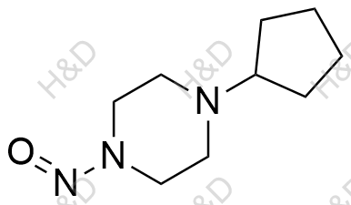 1-环戊基-4-亚硝基哌嗪