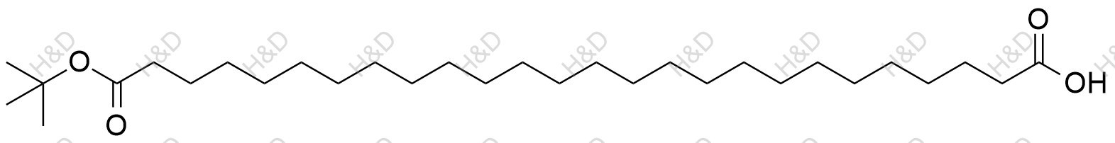 二十六烷二酸单叔丁酯