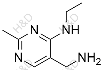 5-（氨基甲基）-N-乙基-2-甲基嘧啶-4-胺